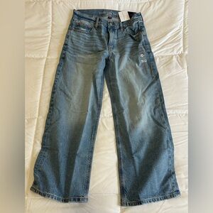 American eagle Sz 6 Short Stovepipe High Rise Jeans